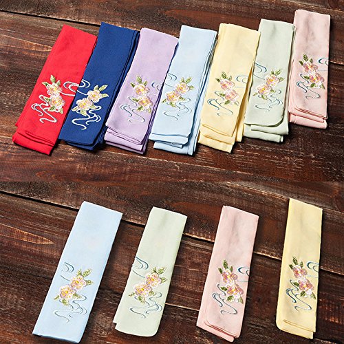 usongs Han Chinese Traditional clothing accessories element embroidery peach Headbands