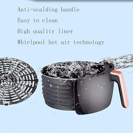 Post Freidora de Aire, 4L, 1250W rápido Grande del Aire Caliente ...