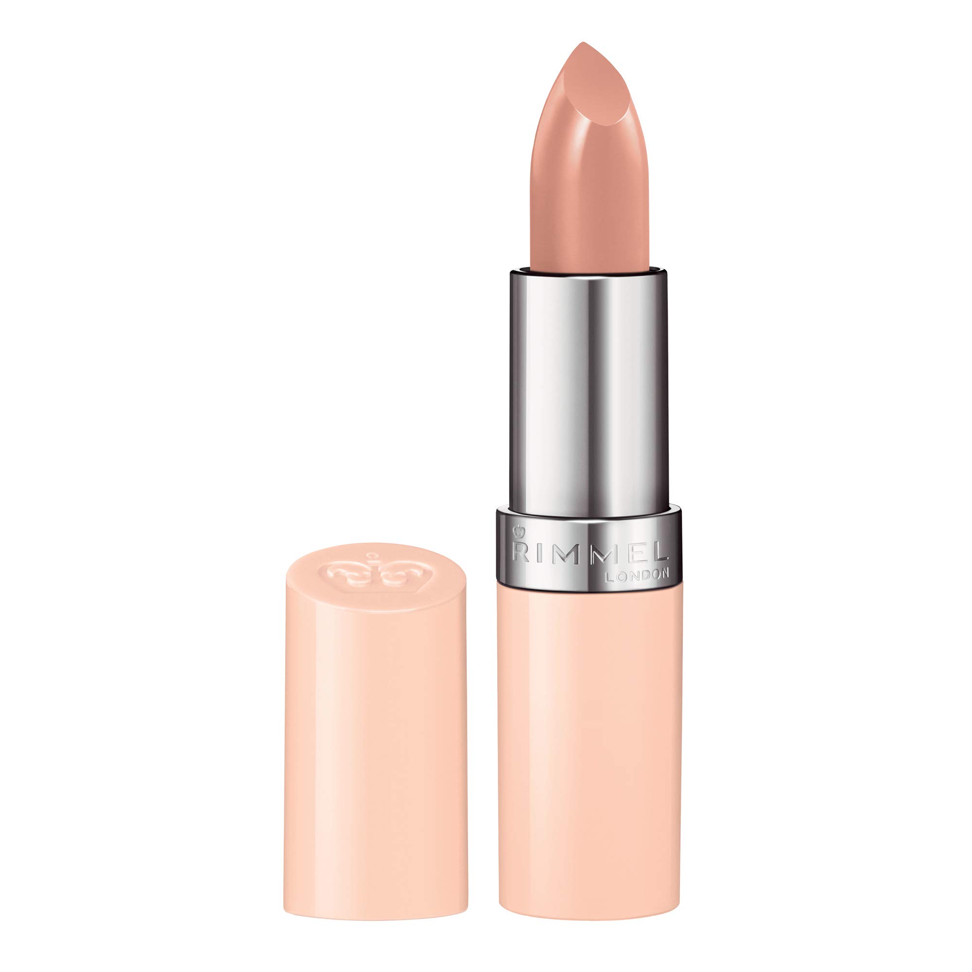 Rimmel London Lasting Finish Lipstick Nude Collection, 42 Apricot Nude, 4 g, Packaging May Vary