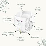 Bambo Nature Midi Nappies Size 3 9-18lb 28pk Eco-Labelled Nappies view 3