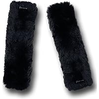 Zento Deals Soft Faux Sheepskin Seat Belt Shoulder Pad- Two Packs- A Must Have for All Car Owners for a More Comfortable…