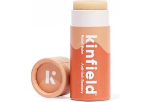 Kinfield Relief Balm - Soothing Vegan Balm for Bug Bites and Tired Muscles - Anti-Itch and Anti-inflammatory Remedy -Cruelty-Free Skincare - 0.6 oz / 18 g