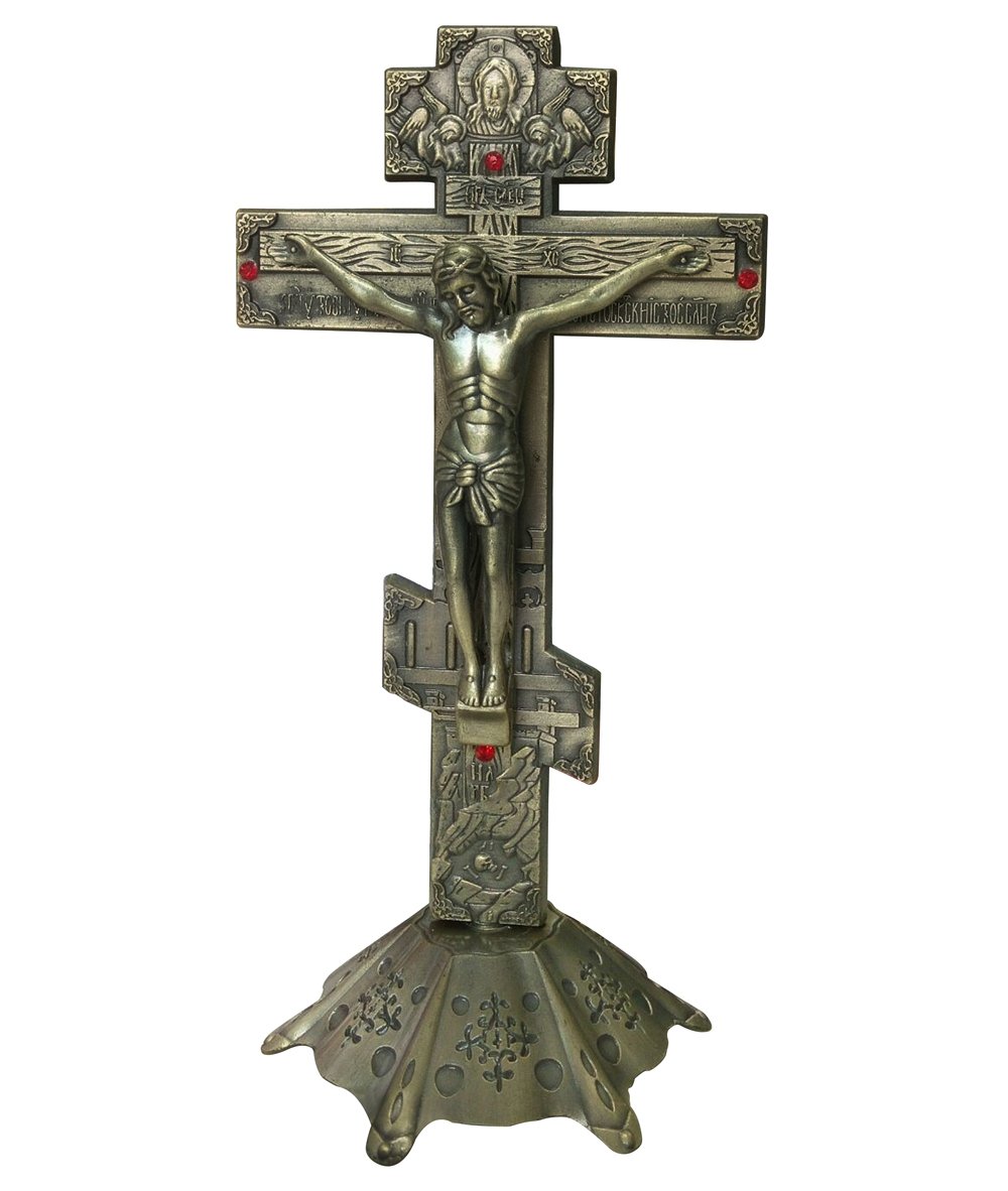 Best Standing Bronze Cross Home Decor