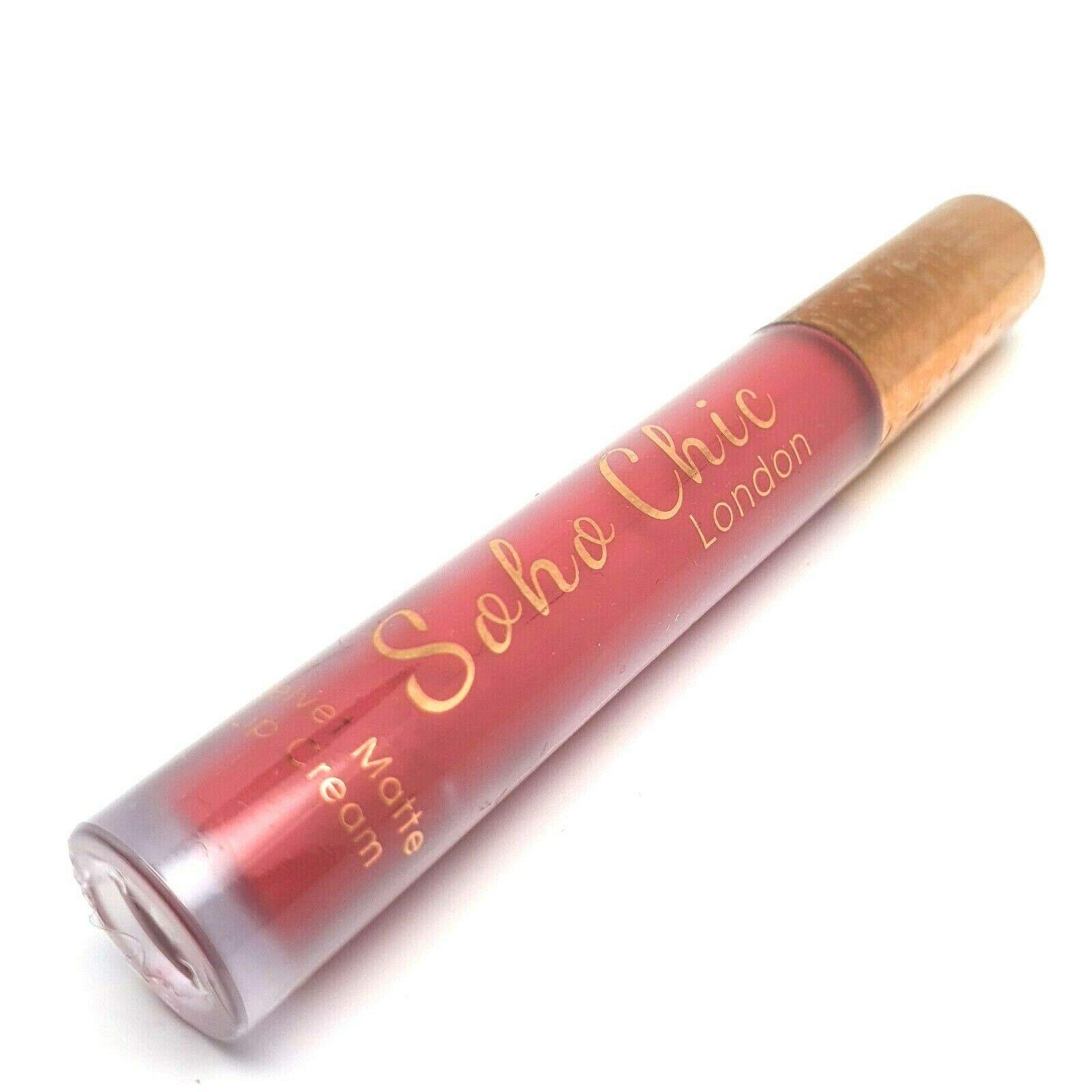 Soho Chic London Velvet Matte Lip Cream 1x3ml (#005 - Coral Beauty)