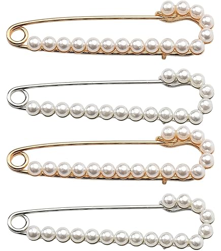 MECCANIXITY Lot De 24 Grandes épingles à Nourrice Géantes En Métal De