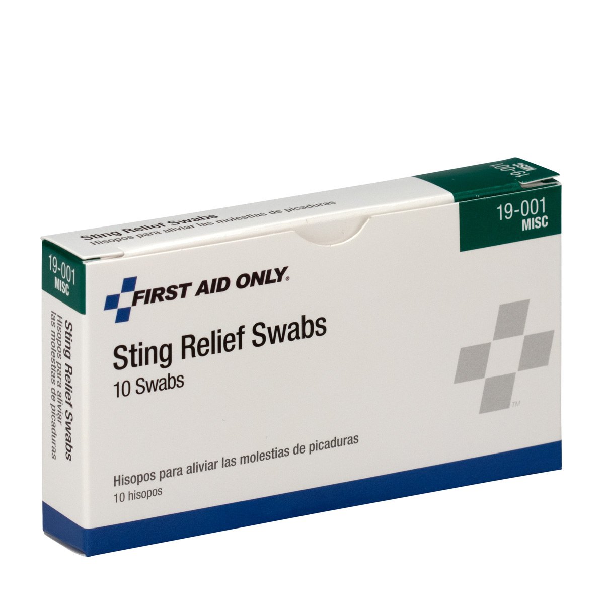 First Aid Only 19-001 Sting Relief Swab (Box of 10): Industrial & Scientific
