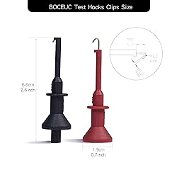 BOCEUC Grabber Micro Test Hook Clip for 4mm Plug