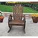 Wagon Wheel Rocker Chair