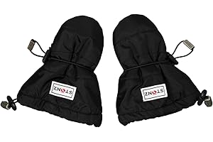Stonz Baby Mittens - Kids Gloves For Cold Weather - Waterproof Winter Gloves for Girls & Boys - Over-The-Arm Mitts