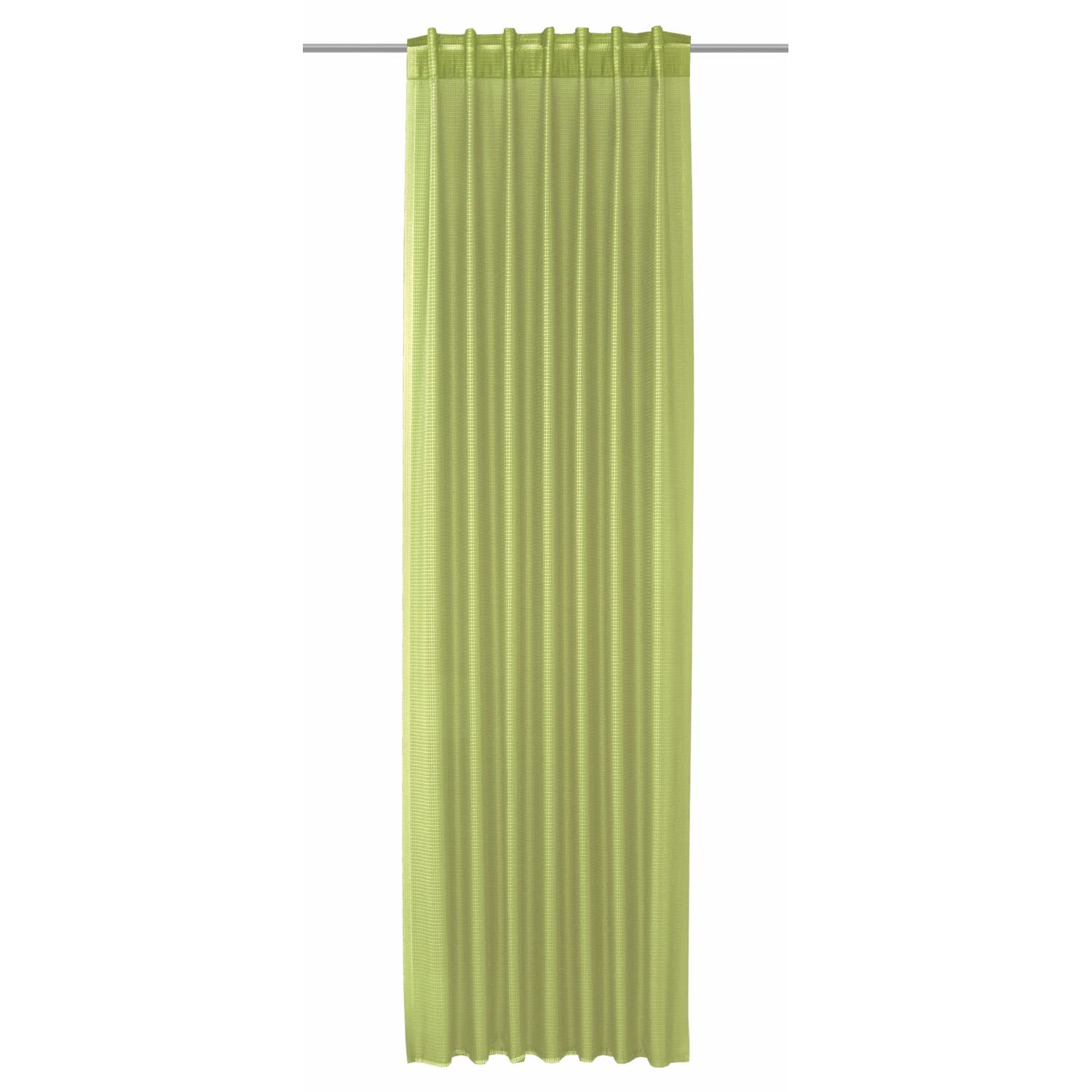 Ready-to-use curtain, 245 x 140 cm, green