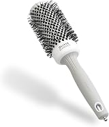 Olivia Garden Expert Blowout Shine Ceramic Round Brush 45 White Grey