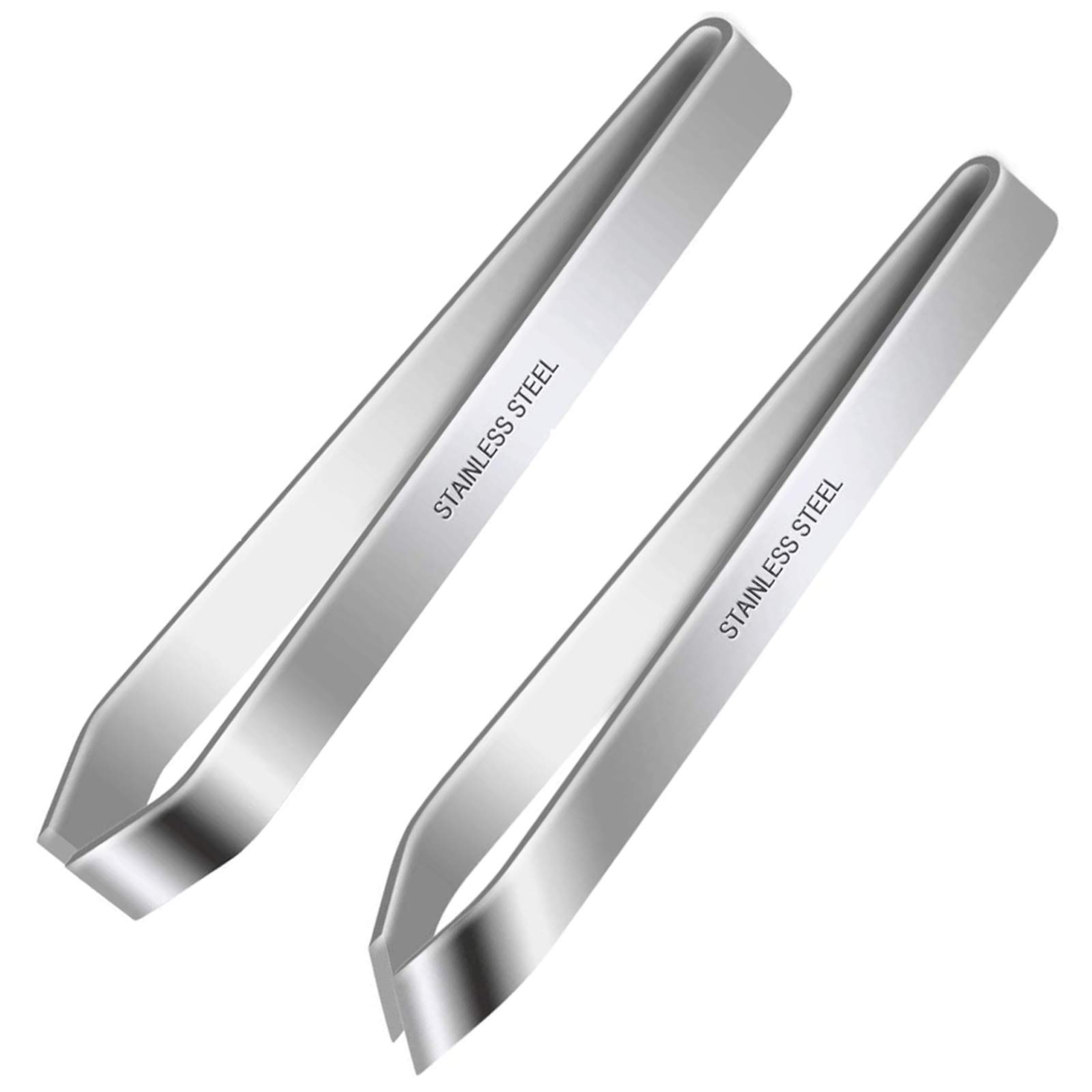 Herringbone Tongs Stainless Steel Fish Stop Tweezers for Removing Fish Stops, Fish Scales, Pig Feathers and Chicken Feathers parts