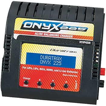 Amazon.com: Duratrax Onyx 225 AC/DC Advanced LiPo / NiCd ...