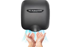 XLERATOR XL-GR Automatic High Speed Hand Dryer with Graphite Cover, 12.5 A, 110/120 V