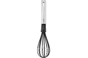 Starfrit Gourmet Steel - Nylon Whisk - Stainless Steel Handle - High Heat-Resistant Nylon