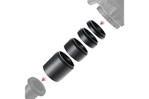 Astromania Astronomical T2-extension Tube Kit for cameras and eyepieces - Length 5mm 10mm 20mm 40mm - M42x0.75 on Both Sides