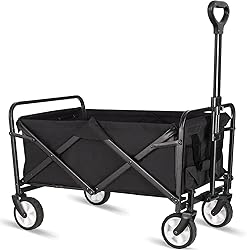 Collapsible Foldable Wagon, Beach Cart Large