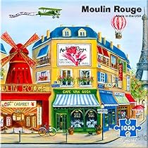 Re-marks Moulin Rouge 1000 Piece Puzzle by Re-Marks