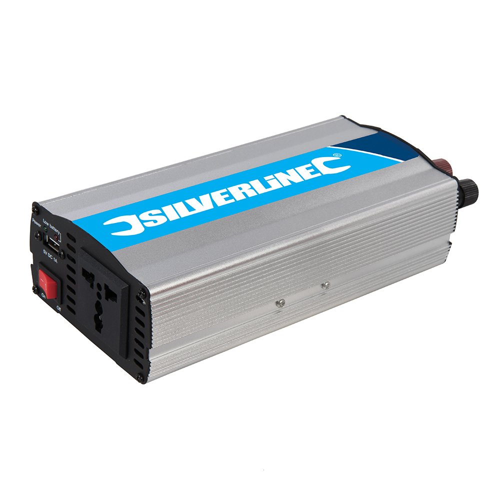 Silverline 263764 12V Inverter 700W (Single Socket)