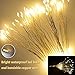 FOOING 6 Pack Firework Lights Led Copper Wire String Lights 8 Modes Battery Operated Fairy Lights with Remote,Wedding Decorative Hanging Light for Party Patio (Warm White)