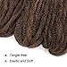 GX Beauty Marley Hair for Twists Afro Kinky Twist Crochet Hair 18Inch 3Packs Ombre Synthetic Kanekalon Braiding Hair Extensions(#1B/27)