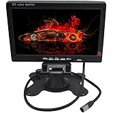 Padarsey 7'' HD Monitor, 800x480 Resolution, TFT LCD, Car Rearview Cameras, STB, Satellite Receiver, Video Equipment