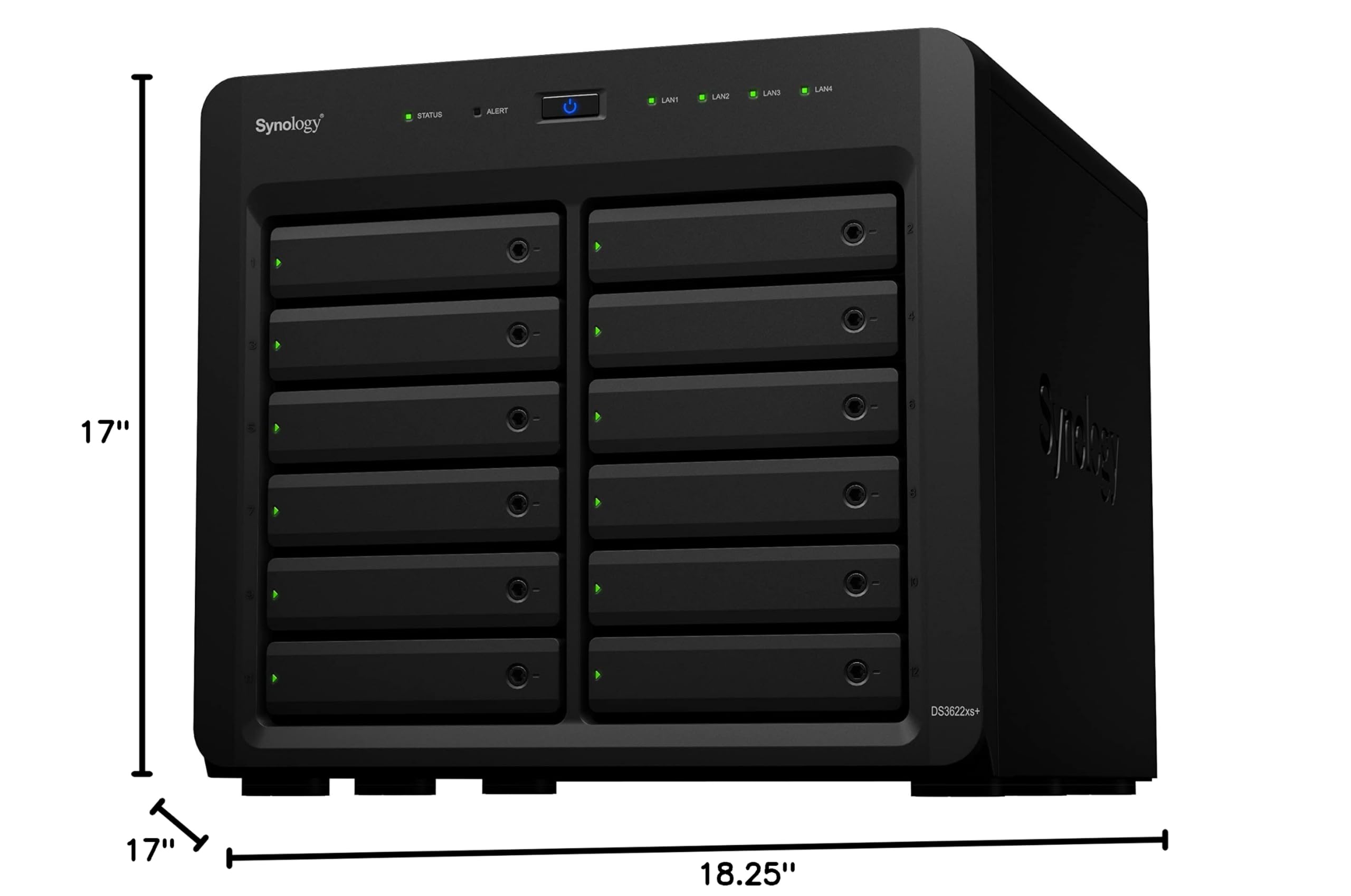 Synology 12 Bay DiskStation DS3622xs+ (Diskless)