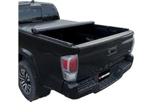 LAX Soft Roll Up Truck Bed Tonneau Cover for 2016-2026 Toyota Tacoma 6' Bed (73.7'')