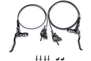 GENERIC Shiman0 MT200 Hydraulic Disc Brakes Left Front 800mm Right Rear 1500mm MTB Hydraulic Brake 2 Piston Mountain Bike Bicycle Hydraulic Brake Set