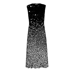 Summer Dresses for Women 2024 Black Long Sleeve