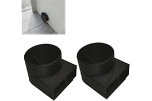 Heating Air Deflector Guide for 55mm Heater Outlet 3D Printed Warm Air Redirect Attachment for RV Camper Vans Compatible with