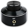 ExcelValley Premium Aluminium mini Volume Control knob - Precise 3.5mm Audio Control for Headphones, Speakers & More