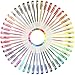 US Art Supply Jewelescent 48 Color Gel Pen Set Professional Artist Quality Gel Ink Pens