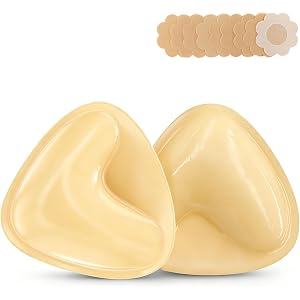 UOTJCNR Ultra Boost Sticky Bra Pads Inserts, Double Sided Adhesive Push Up Padding Inserts for Women’ Bras Bikini Swimsuits