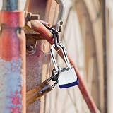 THETAG Steel Padlock with Keys Long Shackle Heavy Duty Waterproof Garden Shed view 4