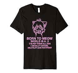 World Is A Meow - Funny Catgirl Anime Kawaii