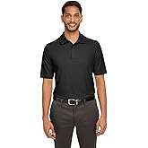 Core 365 Men's Fusion ChromaSoft Pique Polo 2XL Black