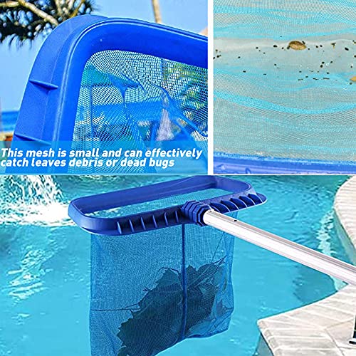 Avalution Pool Skimmer Net Upgraded Reinforced Frame with High Capacity Leaf Skimme Deep Rake