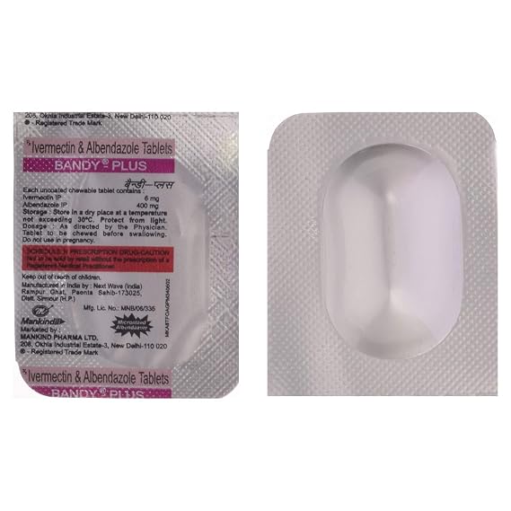 Albendazole 400 Mg Ivermectin 6 Mg