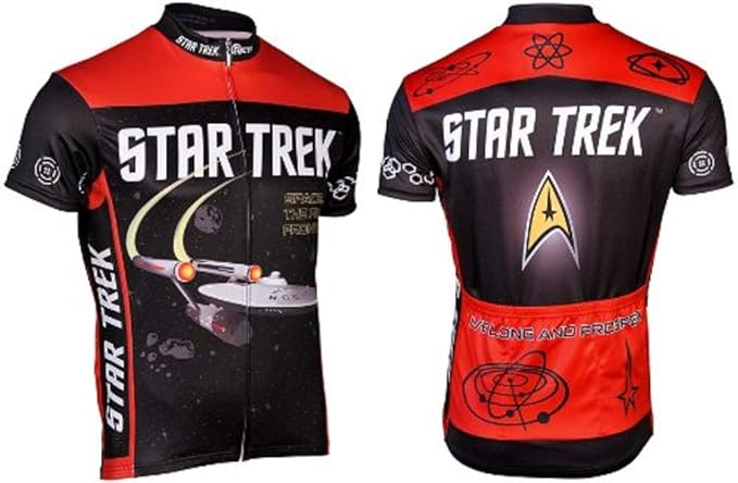 star trek cycling jersey