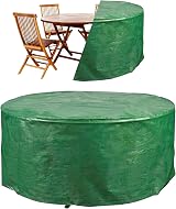 ADEPTNA Heavy Duty Large Round Patio Table Cover 225cm x 98cm