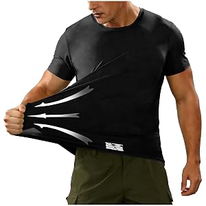 Men Ice Silk Quick Dry T-Shirts Short Sleeve Summer Casual Moisture Wicking Cooling Basic Tee Lightweight Activewear