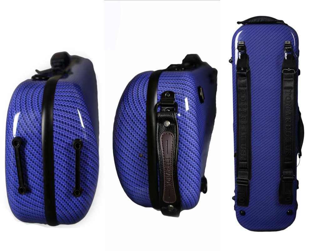 Orchestral Strings Accessories Tonareli Violin Oblong Fiberglass Case
