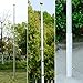 Gientan 20FT Telescopic Flag Pole, Extra Thick Heavy Duty Aluminum Flagpole Kit with 3x5 US Flag&Golden Ball Top for Commercial Residential Outdoor Use, Fly up 2 Flags
