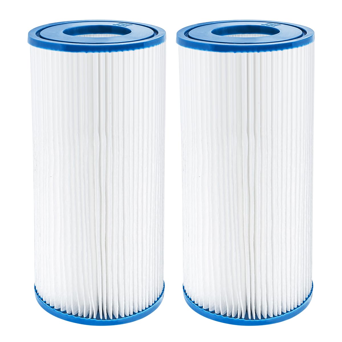 WuYan Replacement Filter Cartridge Compatible with Best-way 58012 Type A/C Filter Cartridge, 2 Pack Swimming Pool Filters for Best-way Type Ⅲ Filter Cartridges