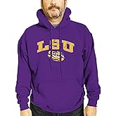 Campus Colors Long Sleeves NCAA Adult Arch & Logo Gameday Unisex Hooded Sweatshirt