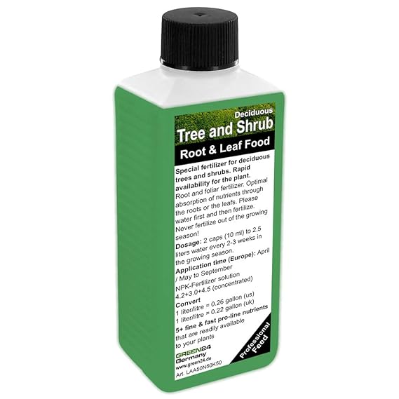 GREEN24 Tree and Shrub Liquid Fertilizer HighTech NPK, Root Soil Foliar