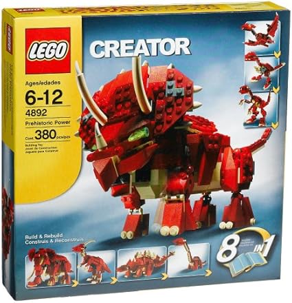 red dinosaur lego