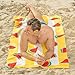 Untold Summer Watermelon Microfiber Beach Travel Towel XL 78x35 - Quick Dry, Compact, Lightweight - Perfect for Swimming and Camping