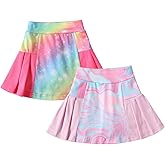 Neutocd Girls Tennis Skirt Skorts for Girls High Waisted Athletic Pleated Skirts with Shorts for Golf Pickleball Running